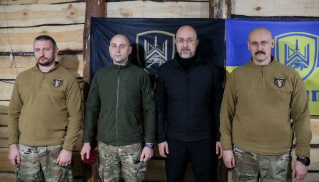 Шмигаль ознайомився із ситуацією на полі бою в районі Гуляйполя