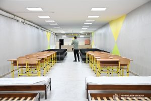 У школі на Буковині завершили ремонт сучасного укриття