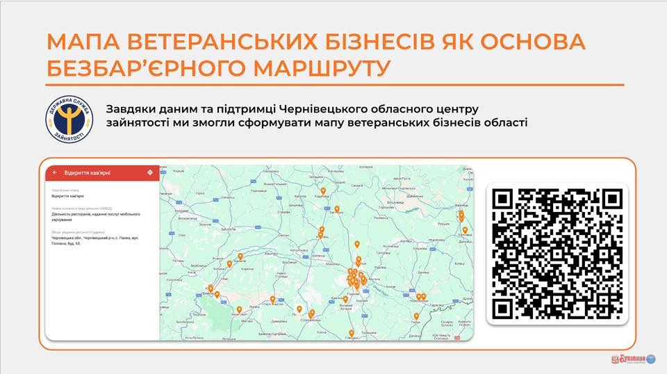Ветеранський бізнес став видимим на мапі Буковини
