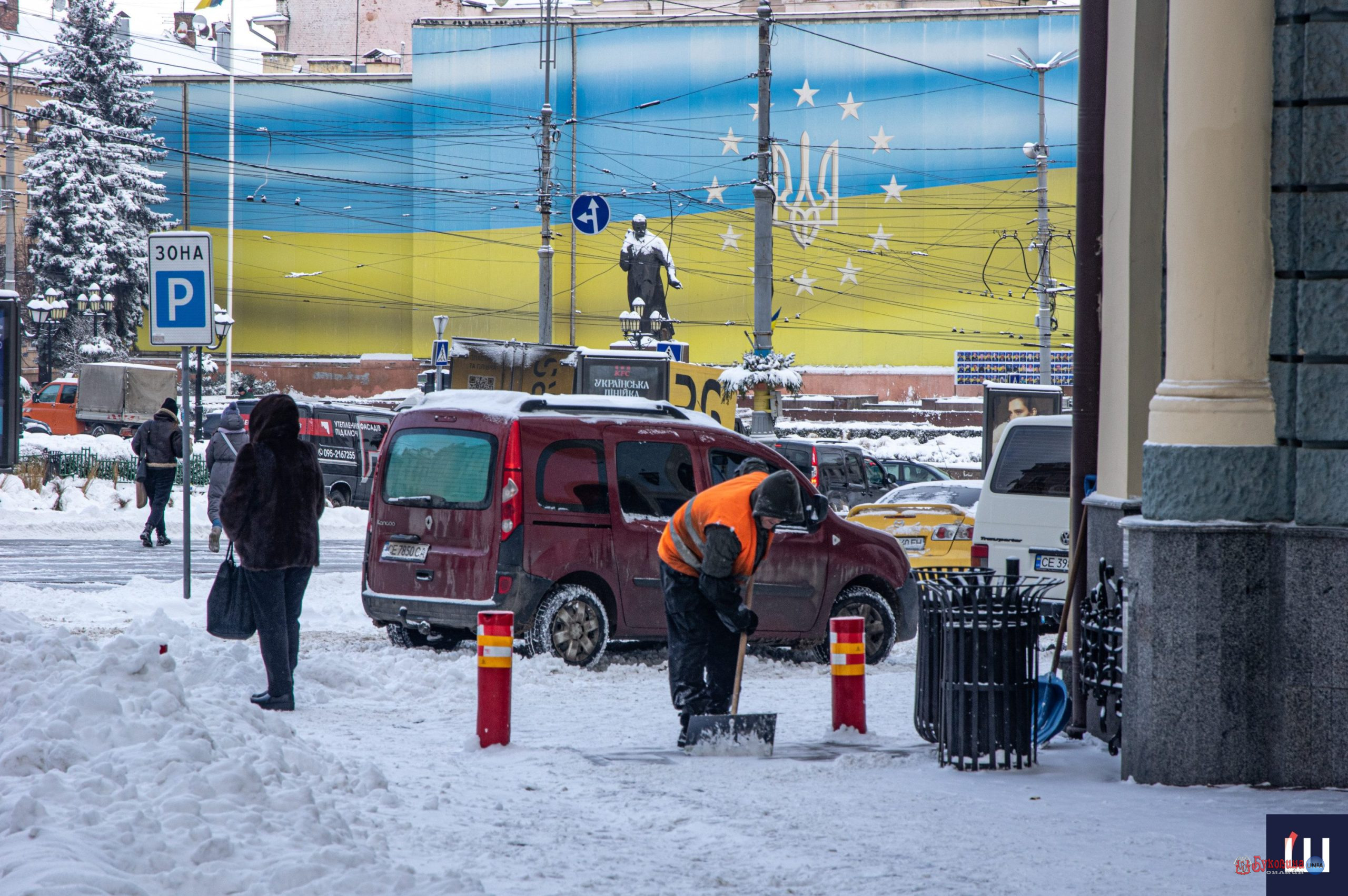Майже 40 тисяч гривень. Які штрафи отримали приватні підрядники за неприбрані у січні тротуари 